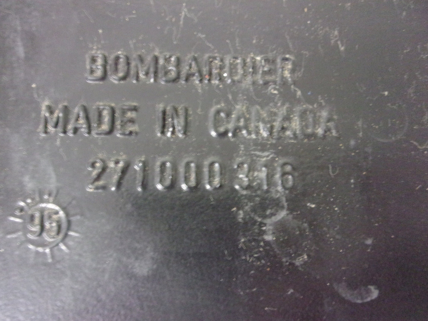 Sea Doo Bombardier 1995 HX OEM Ride Plate Assembly Part# 271000499 271000316