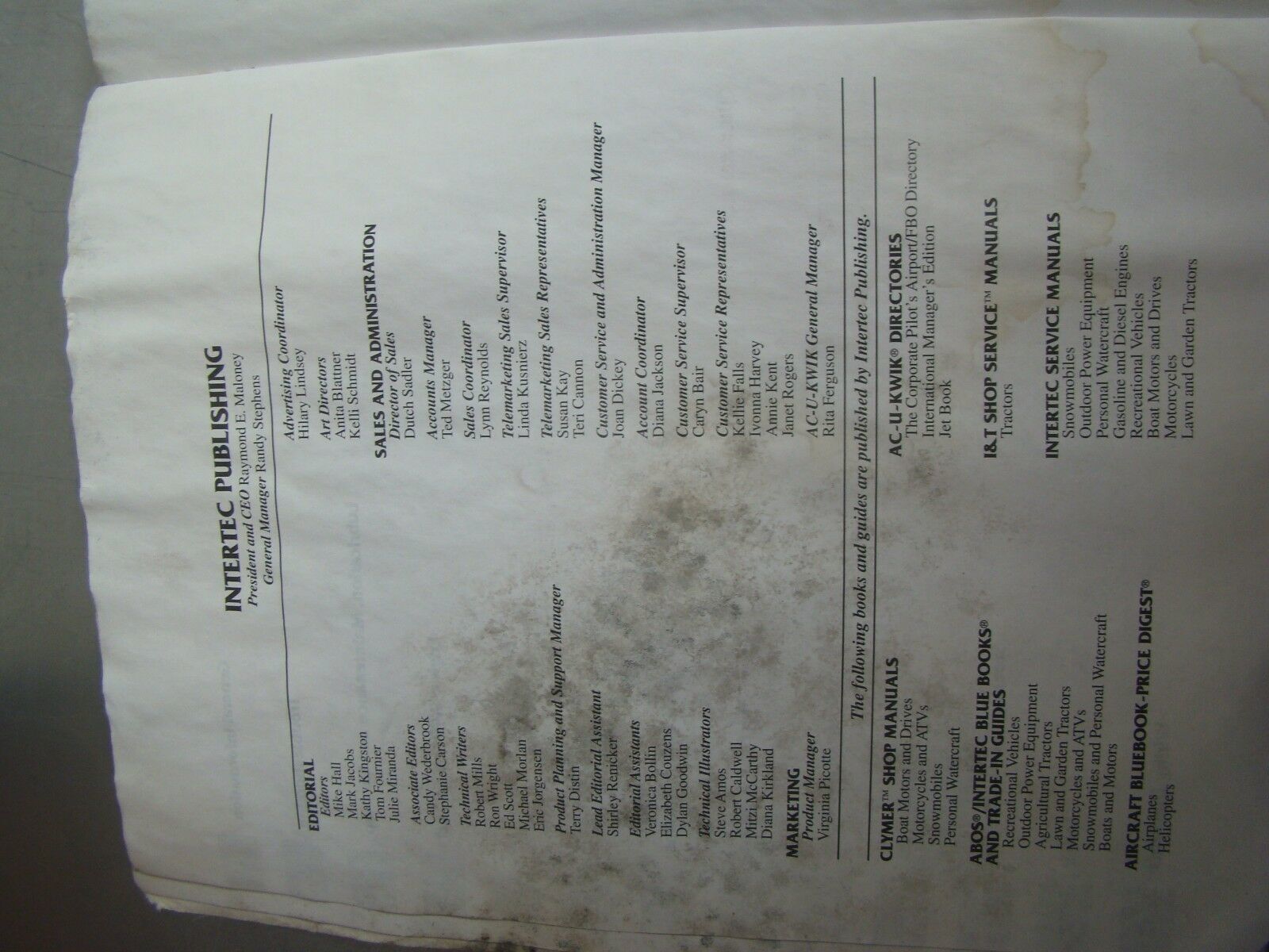 Clymer Kawasaki 92-94 440 550 650 750 OEM Shop Manual Part# 1SB-N-0-89287-644-1