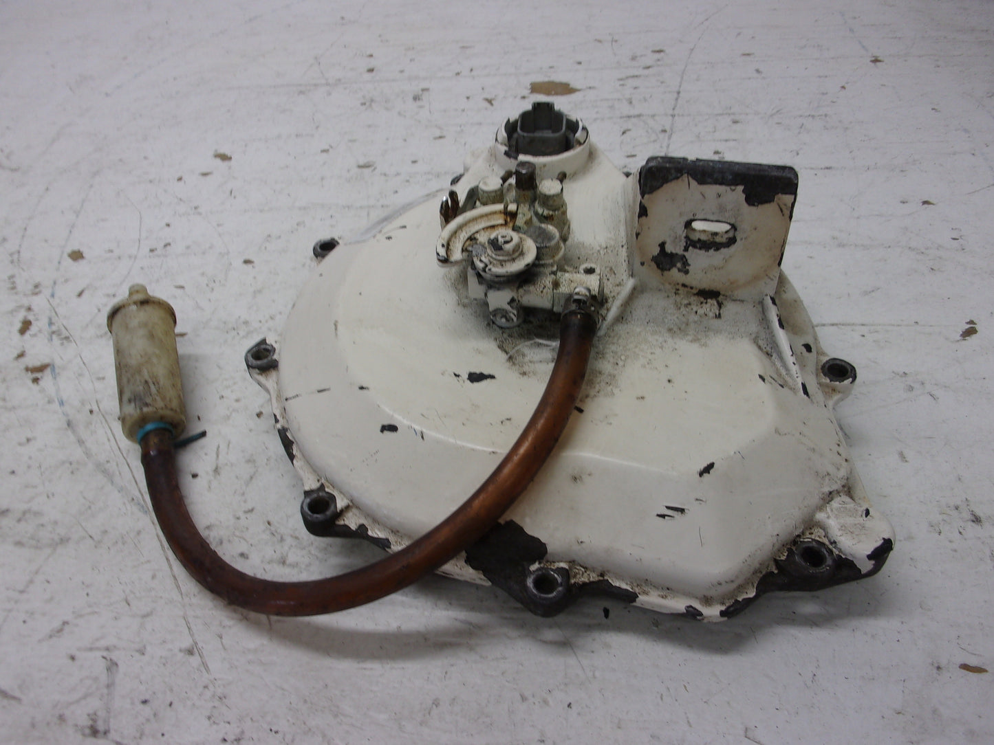 Sea Doo Bombardier 1995-1997 GSX GTX XP SPX OEM White Ignition Cover # 290810721