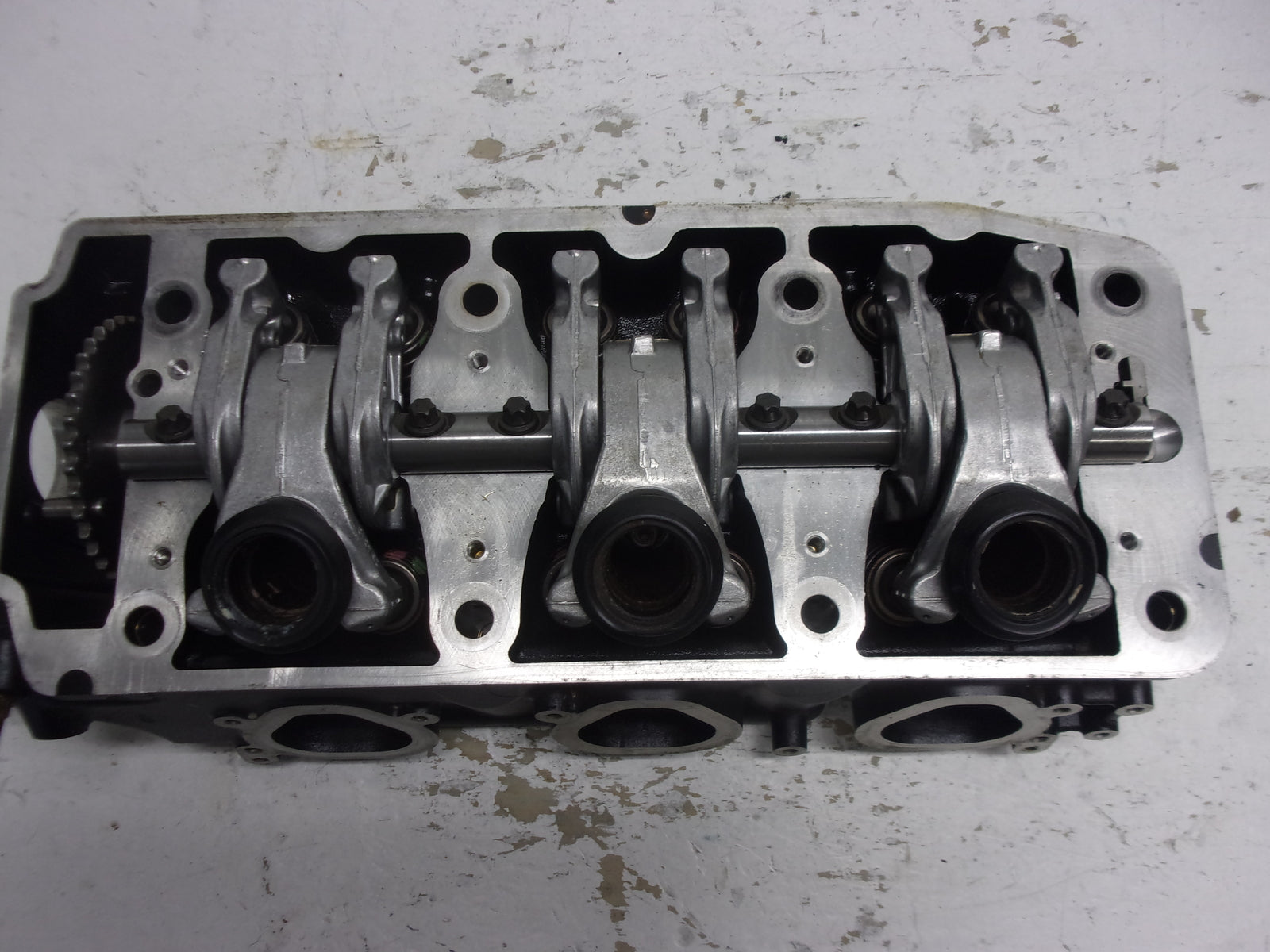 SeaDoo Bombardier 2003 GTX Supercharged OEM Complete Cylinder Head # 420613975