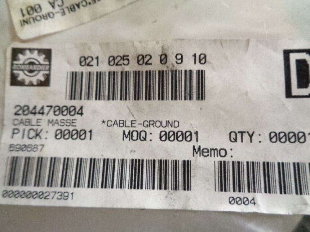 Sea Doo Bombardier Jet Boat 1996-1997 Speedster NEW Ground Cable # 204470004