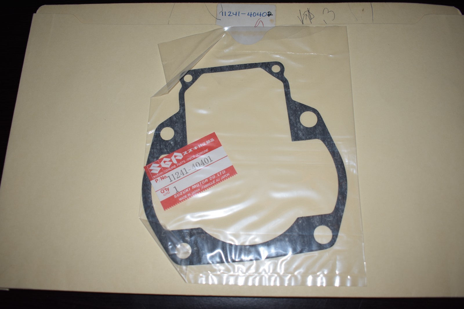 1979-80 SUZUKI RM400 CYLINDER BASE GASKET 11241-40401