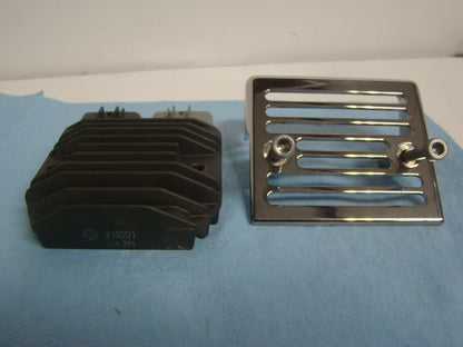 Yamaha Road Star XV1700 Voltage Regulator OEM Yamaha with Custom Chrome Cover