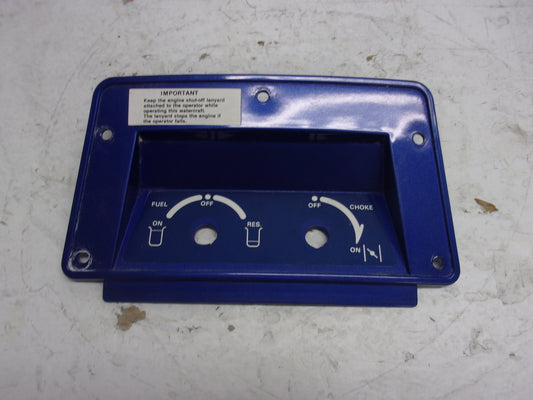 Kawasaki Jet Ski 1989-1990 TS OEM Blue Choke Cover Part# 14024-3757-8Z