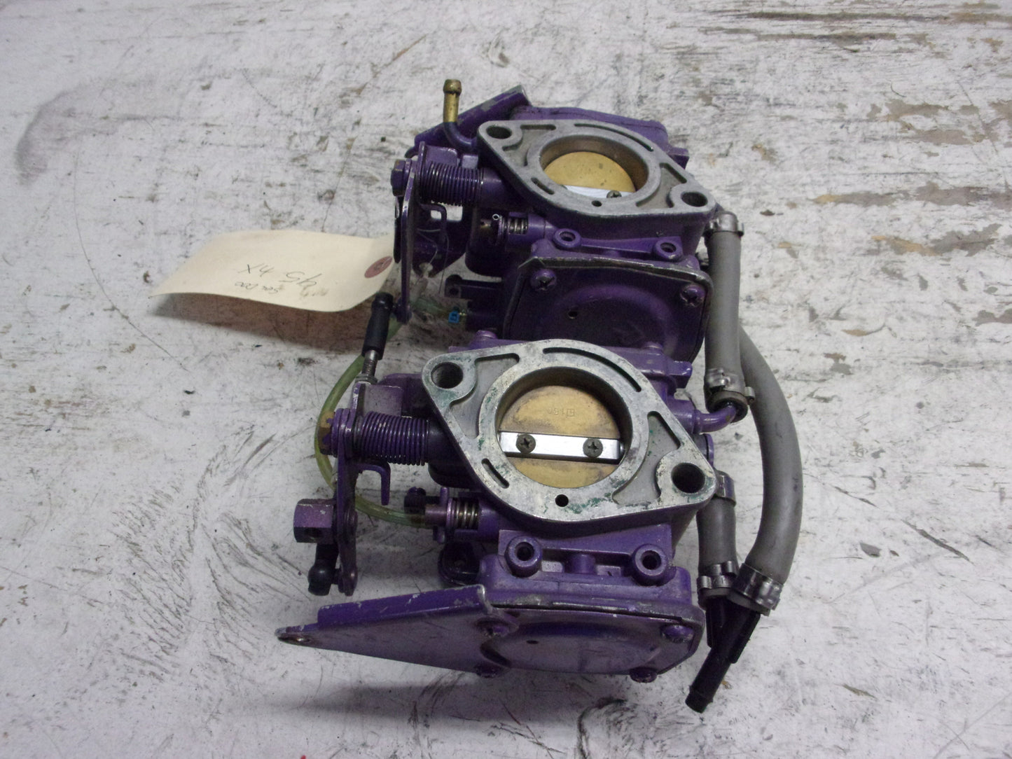 Sea Doo Bombardier 1995 HX OEM PTO / MAG Carburetor Set # 270500252 270500250