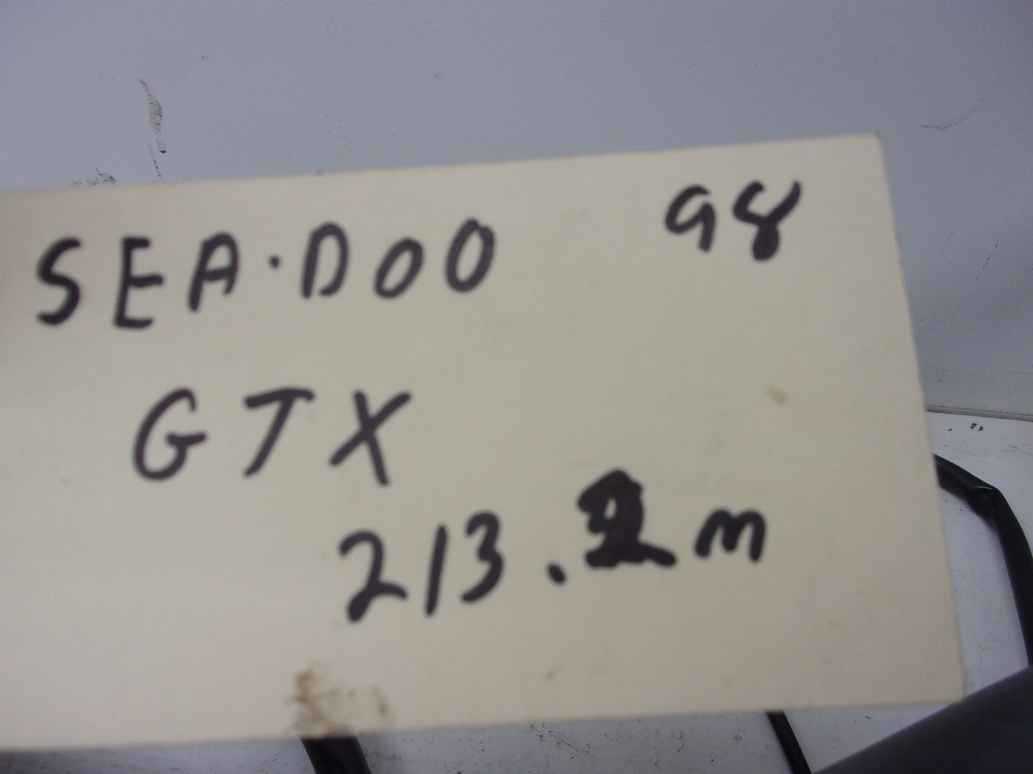 Sea Doo Bombardier 1998 GTX RFI OEM Complete Handlebar Assembly # 277000515