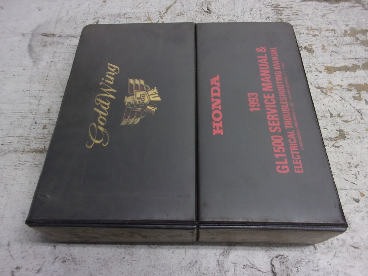 Honda 1993 GL1500 Service Manual & Electrical Troubleshooting Manual 61MZ300-AH