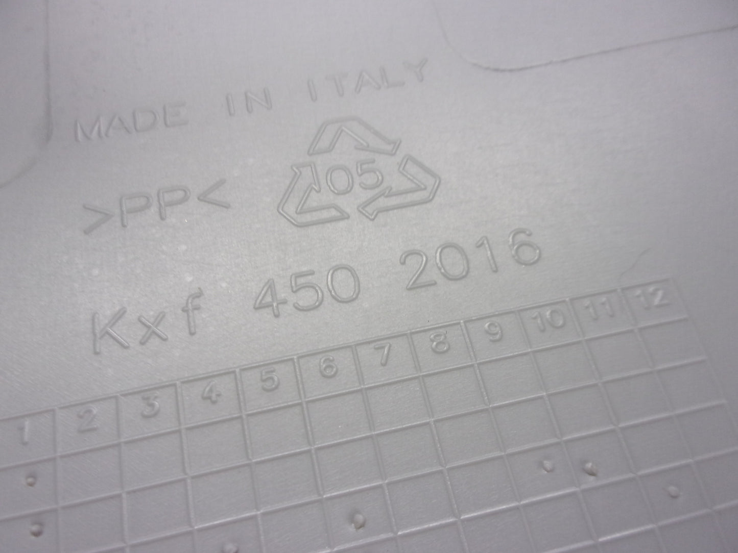 Kawasaki Dirt Bike 2019-2023 KX450F Primed Front Number Plate Assembly