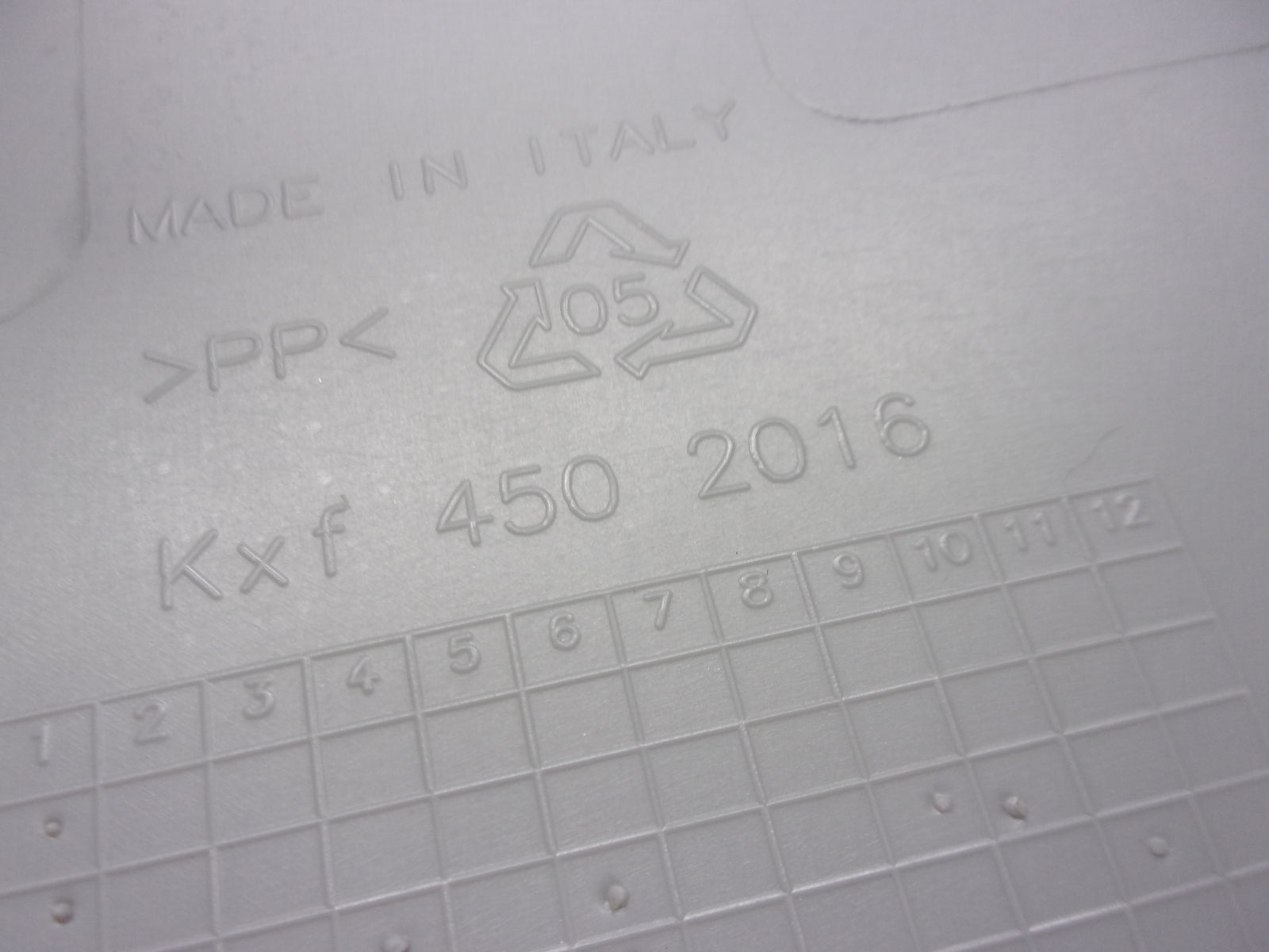 Kawasaki Dirt Bike 2019-2023 KX450F Primed Front Number Plate Assembly