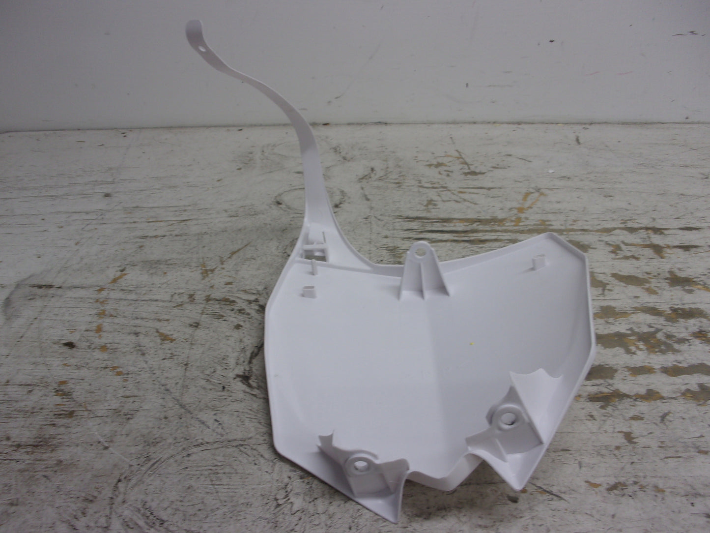 Yamaha Dirt Bike 2010-2022 YZ250/450 OEM White Number Plate # 17D-23485-50-00