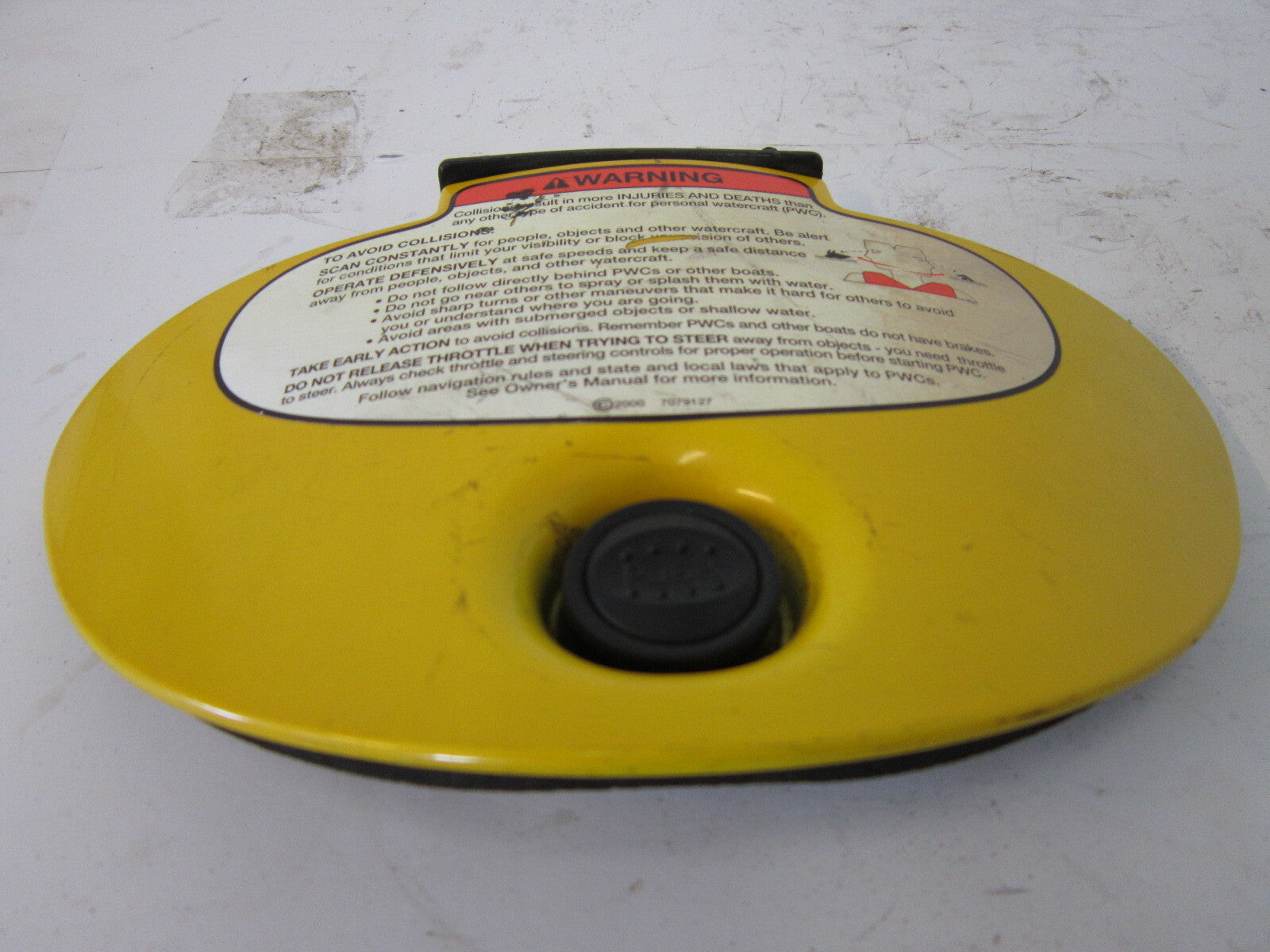 Polaris PWC Watercraft 2003-2004 Virage / Freedom Yellow Console Lid 5434564-443