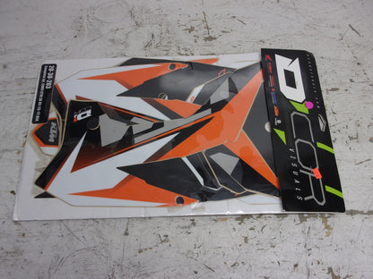 KTM 2013-2017 D'Cor NEW KTM Complete White Decal Set Part# 20-30-203