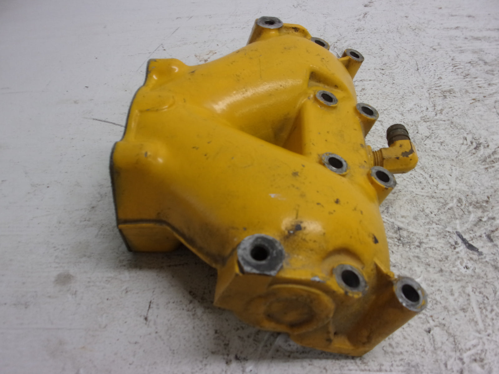 Sea Doo Bombardier 1991 XP GT SP OEM Yellow Exhaust Manifold Assembly 290978619