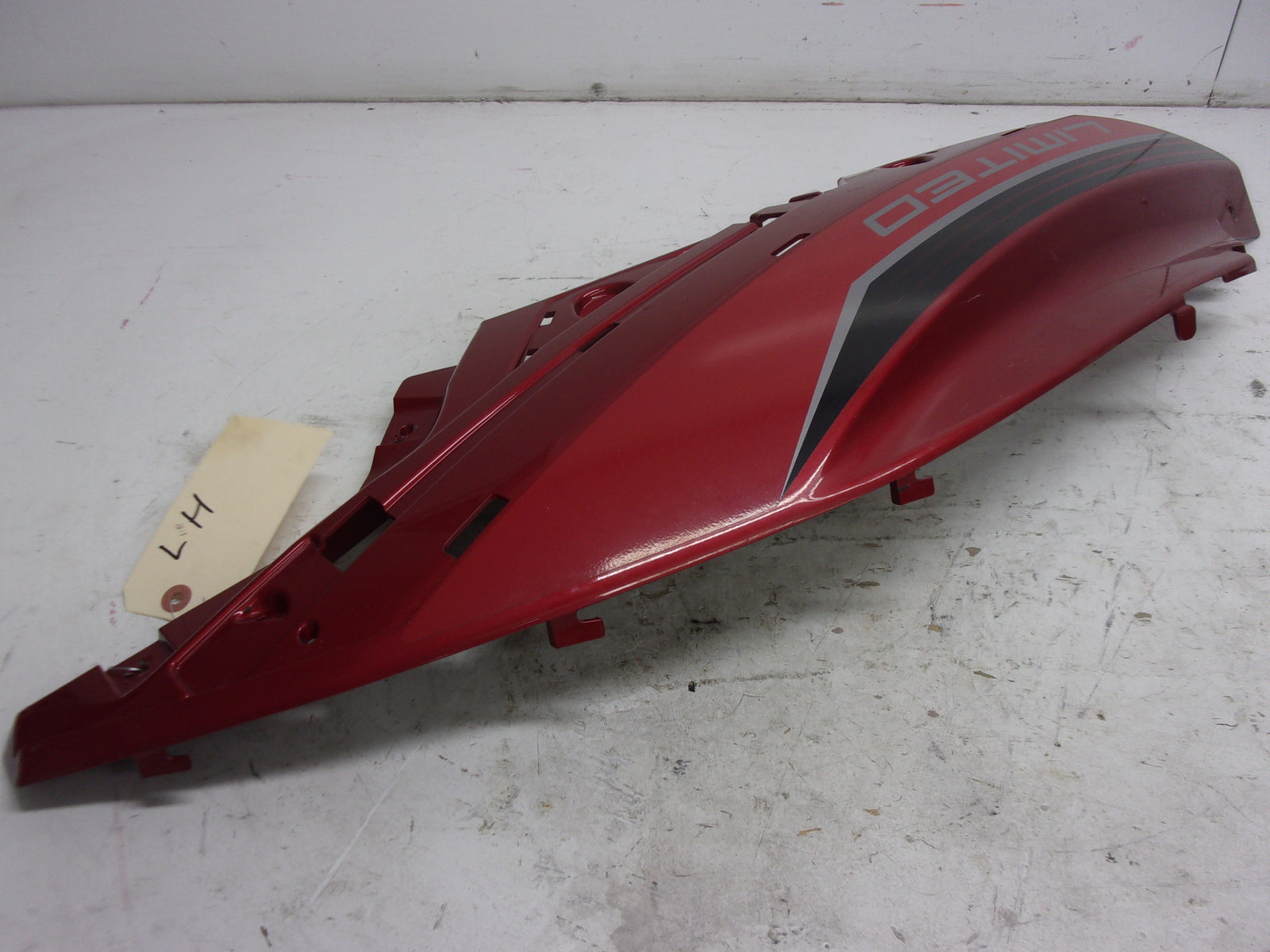 Yamaha Waverunner 2019 VX Limited OEM Red Left Side Cover Part# F2X-U377B-10-P5