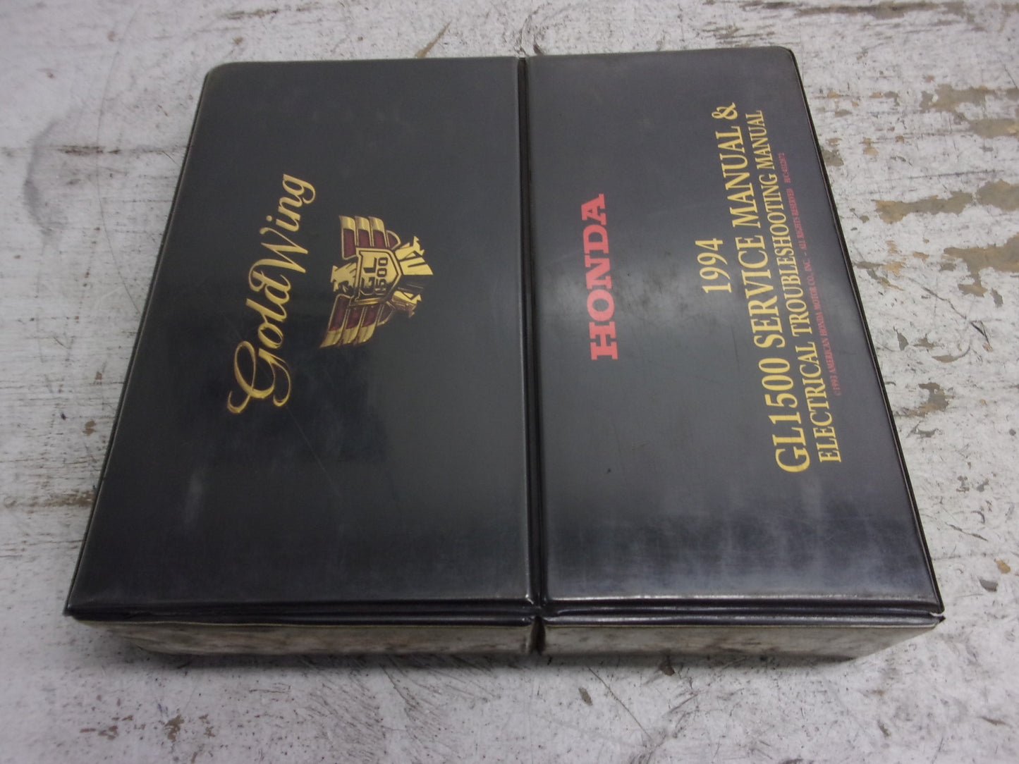 Honda 1994 GL1500 Service Manual & Electrical Troubleshooting Manual 61MAF00-AH