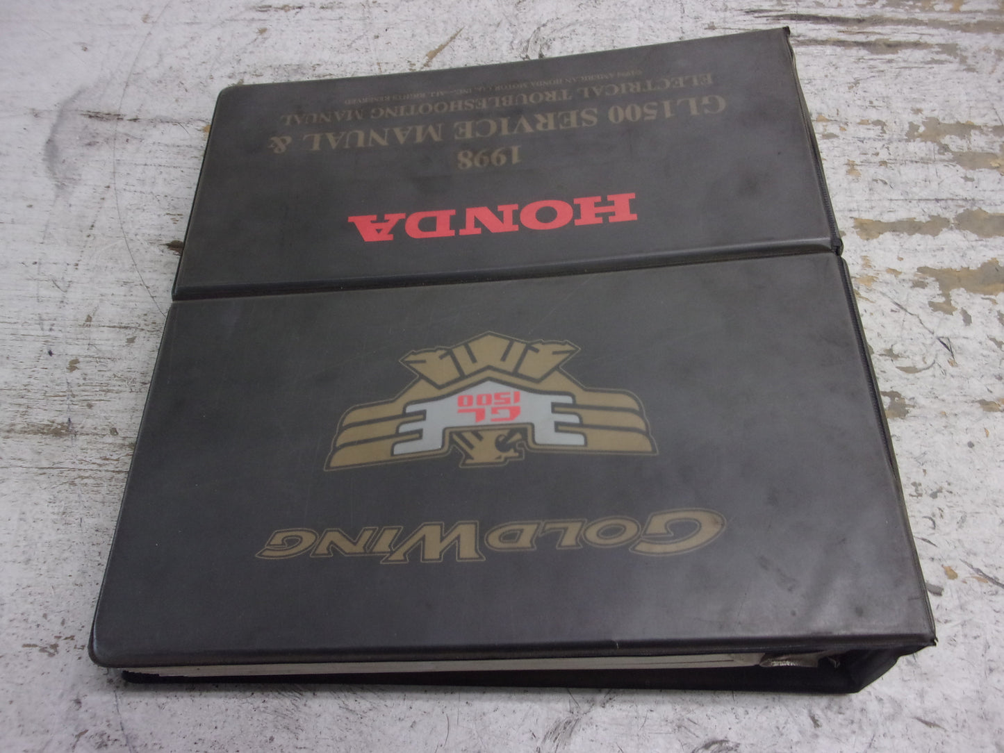 Honda 1998 GL1500 Service Manual & Electrical Troubleshooting Manual 61MAM03-AH