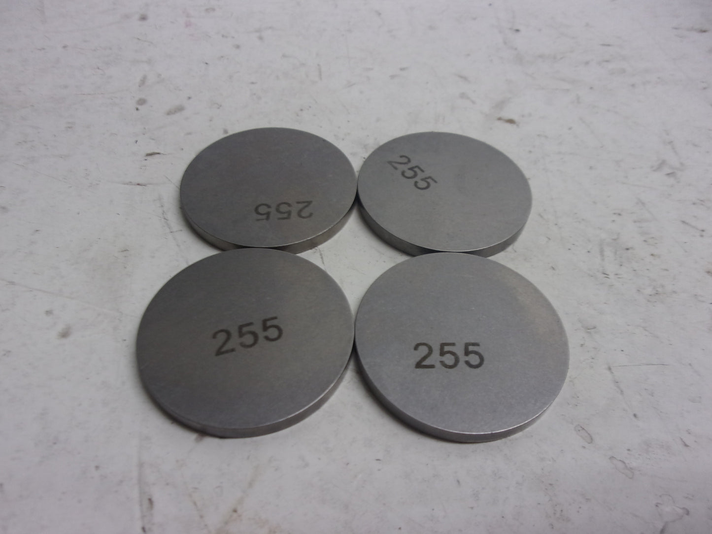 K&L Supply - 13-7646 - 29.00mm Valve Shim Refill, 2.55mm (5 Pack) Part# 13-7646