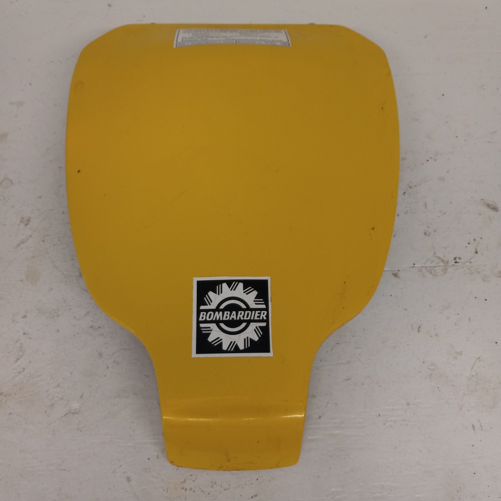 SeaDoo Bombardier 2002-2004 XP DI OEM Yellow Rear Access Cover Part# 269501153