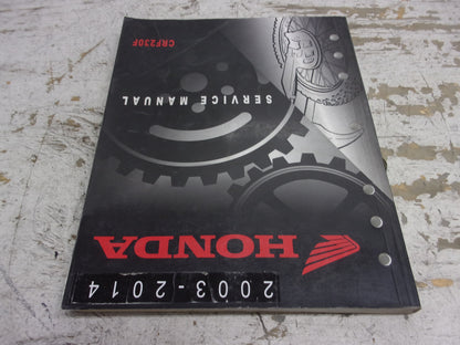 Honda Dirt Bike MX 2003-2014 CRF230R OEM Service Manual Part# 61KPS09