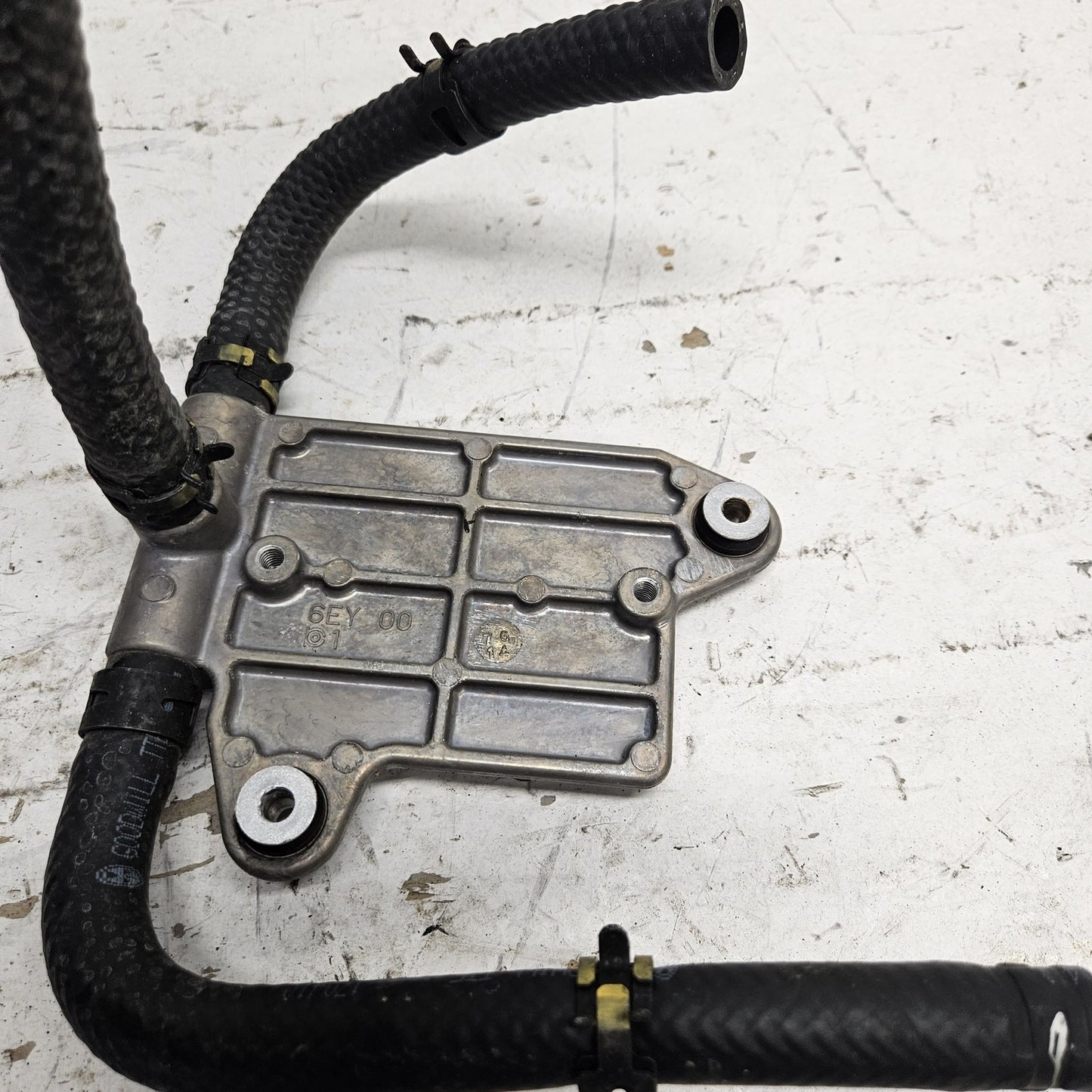Yamaha WaveRunner 2016-2022 V1 EX VXOEM Rectifier Plate + Hose 6EY-81975-00-00