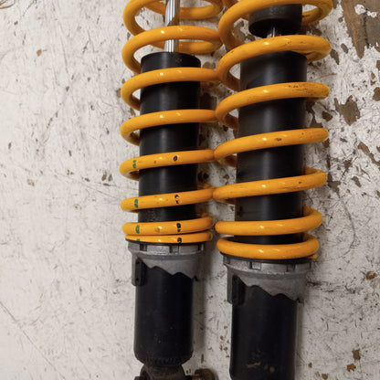 Ski-Doo Snowmobile 2002-2003 Summit OEM Yellow Front Shock Set Part# 505070752
