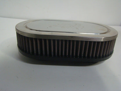 K&N Personal Watercraft PWC Marine Flame Arrestor, Oval, 2.5 in. Tall # 59-2840