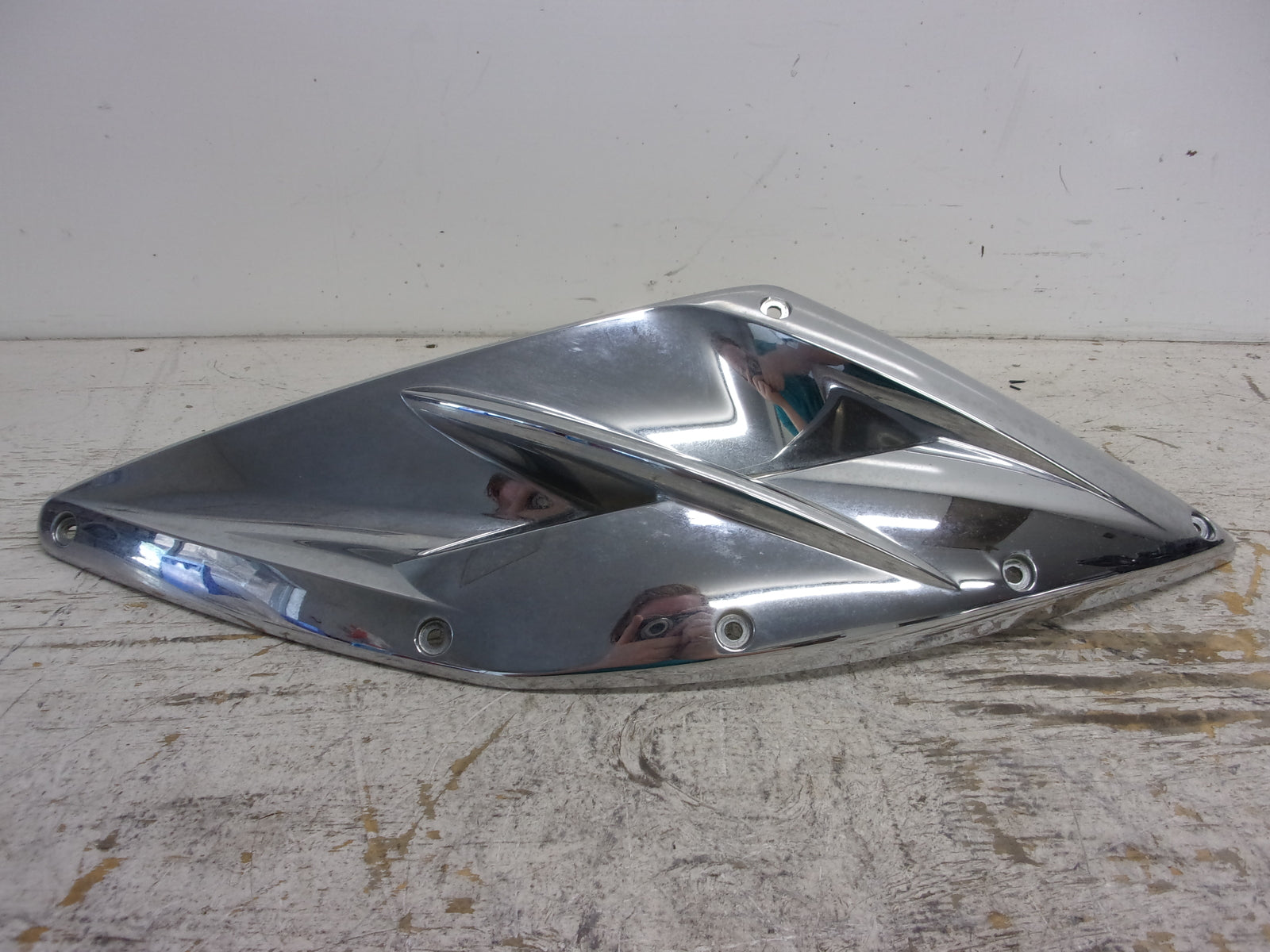 Sea Doo Bombardier 2004-2009 RXP RXP-X OEM Chrome Right Grill Part# 273000218