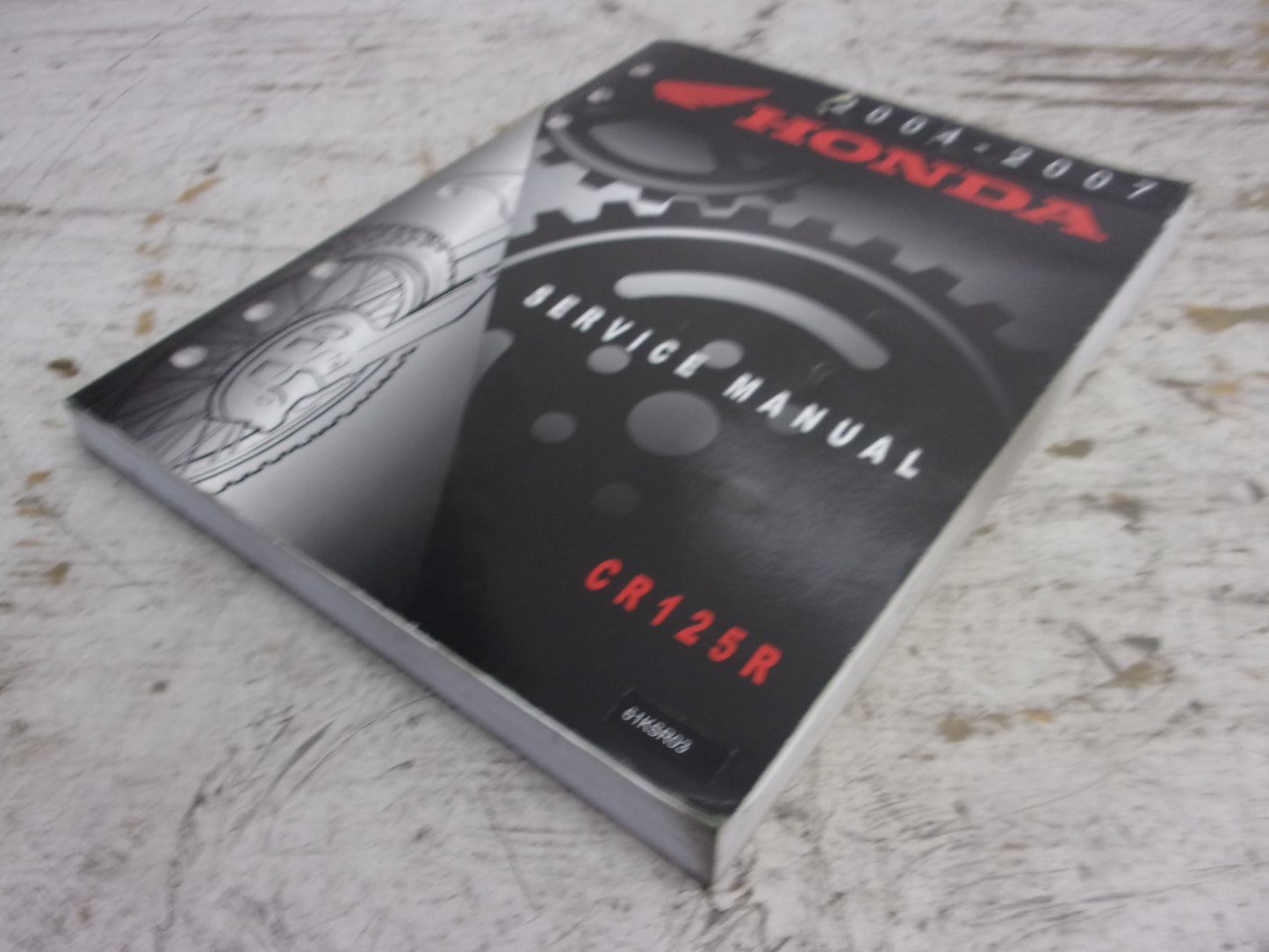 Honda Dirt Bike MX 2004-2007 CR125R OEM Service Manual Part# 61KSR03