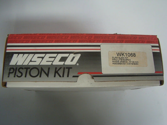 Polaris Watercraft SL650 Triple Wiseco Complete 67.00 mm Piston Kit Part# WK1068
