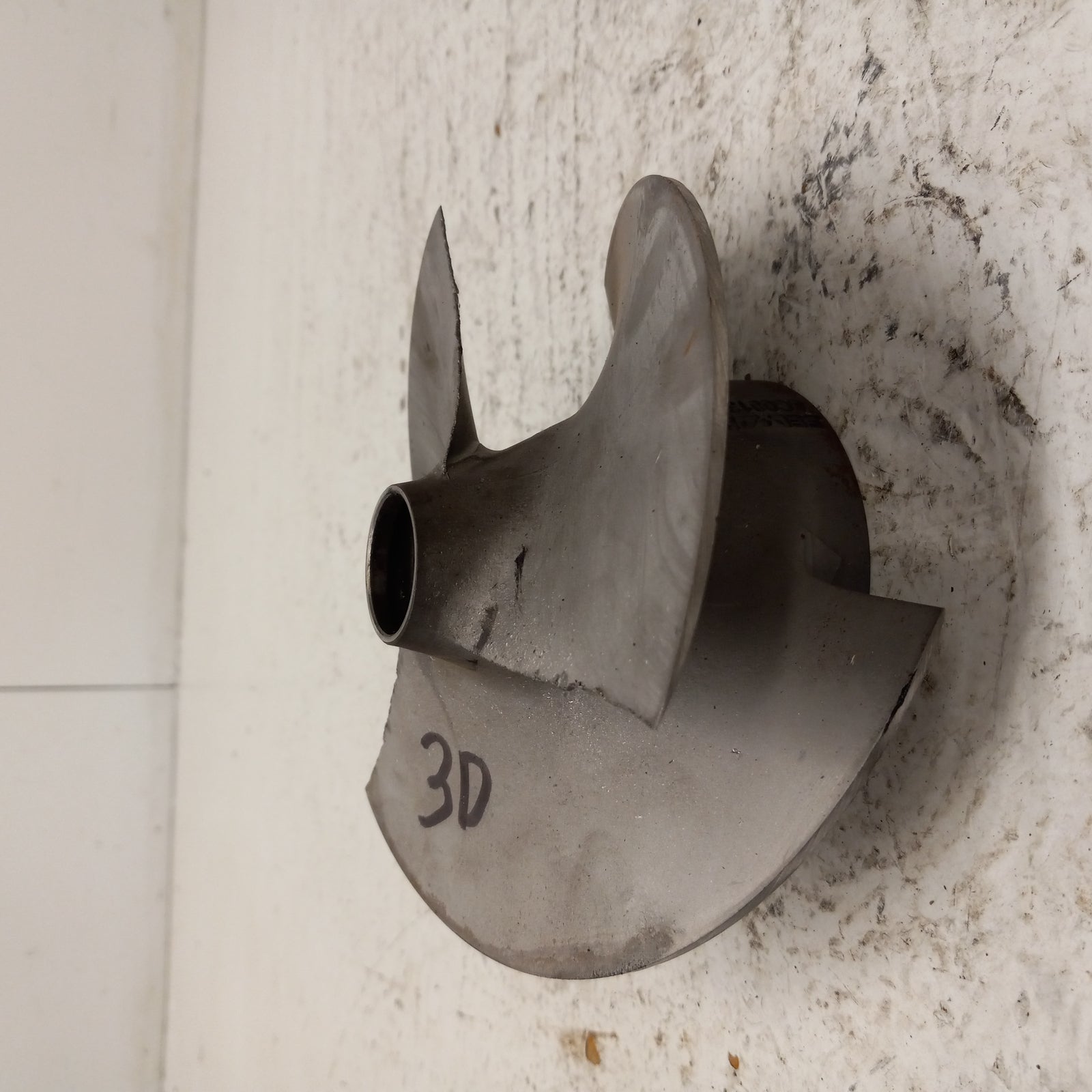 Sea Doo Bombardier 2005 3D RFI OEM Stainless Impeller Assembly Part# 267000201