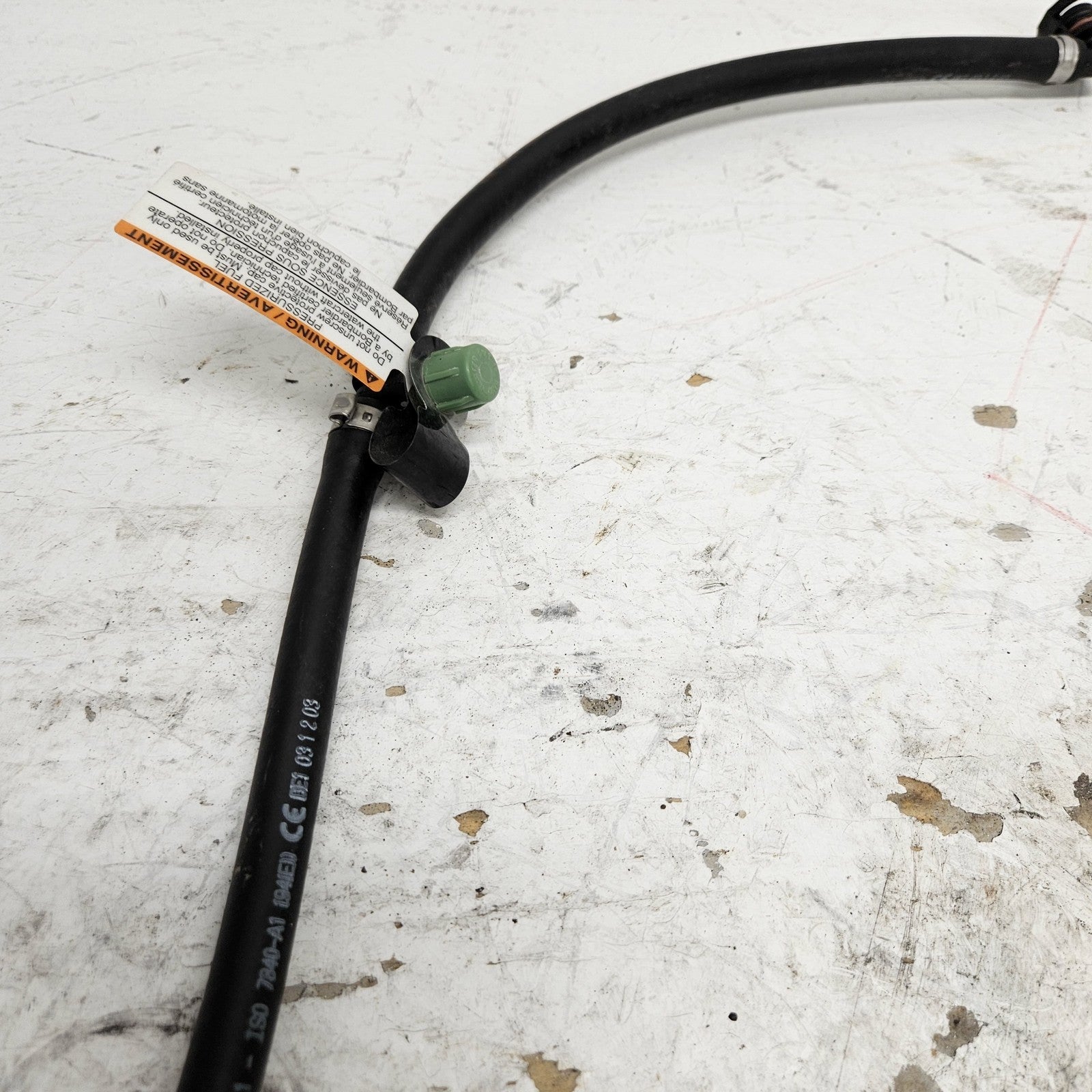 Sea Doo Bombardier 2003 GTX 4-Tec OEM Fuel Hose + Bleed Valve Part# 293710103