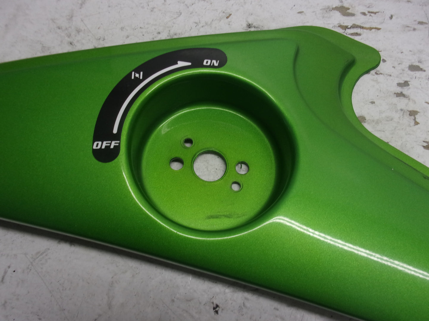 Kawasaki Jet Ski 2003-2004 Ultra 150 OEM Green Left Side Cover # 14091-3731-367