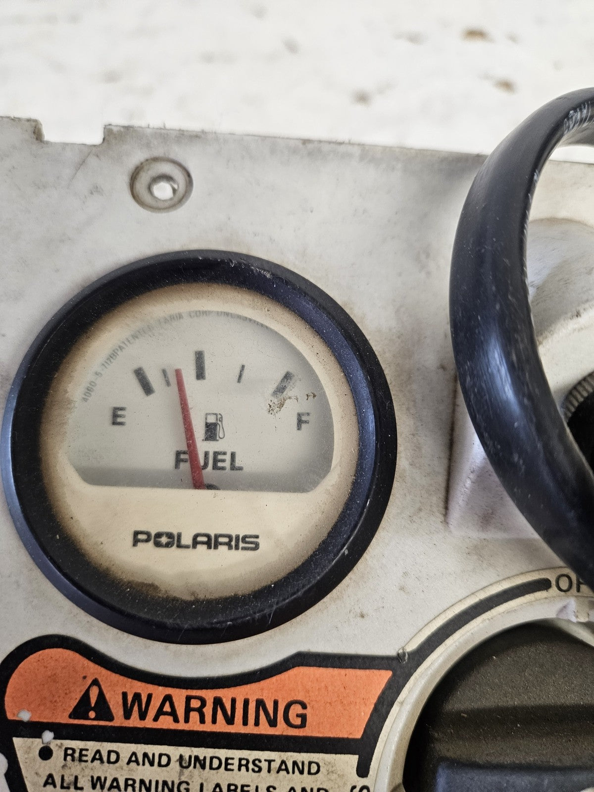 Polaris PWC Watercraft 1993 SL 750 OEM Instrument Panel + Gauges # 5431384-133