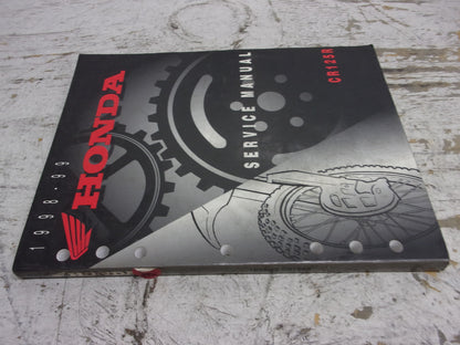 Honda Dirt Bike MX 1998-1999 CR125R OEM Service Manual Part# 61KZ451