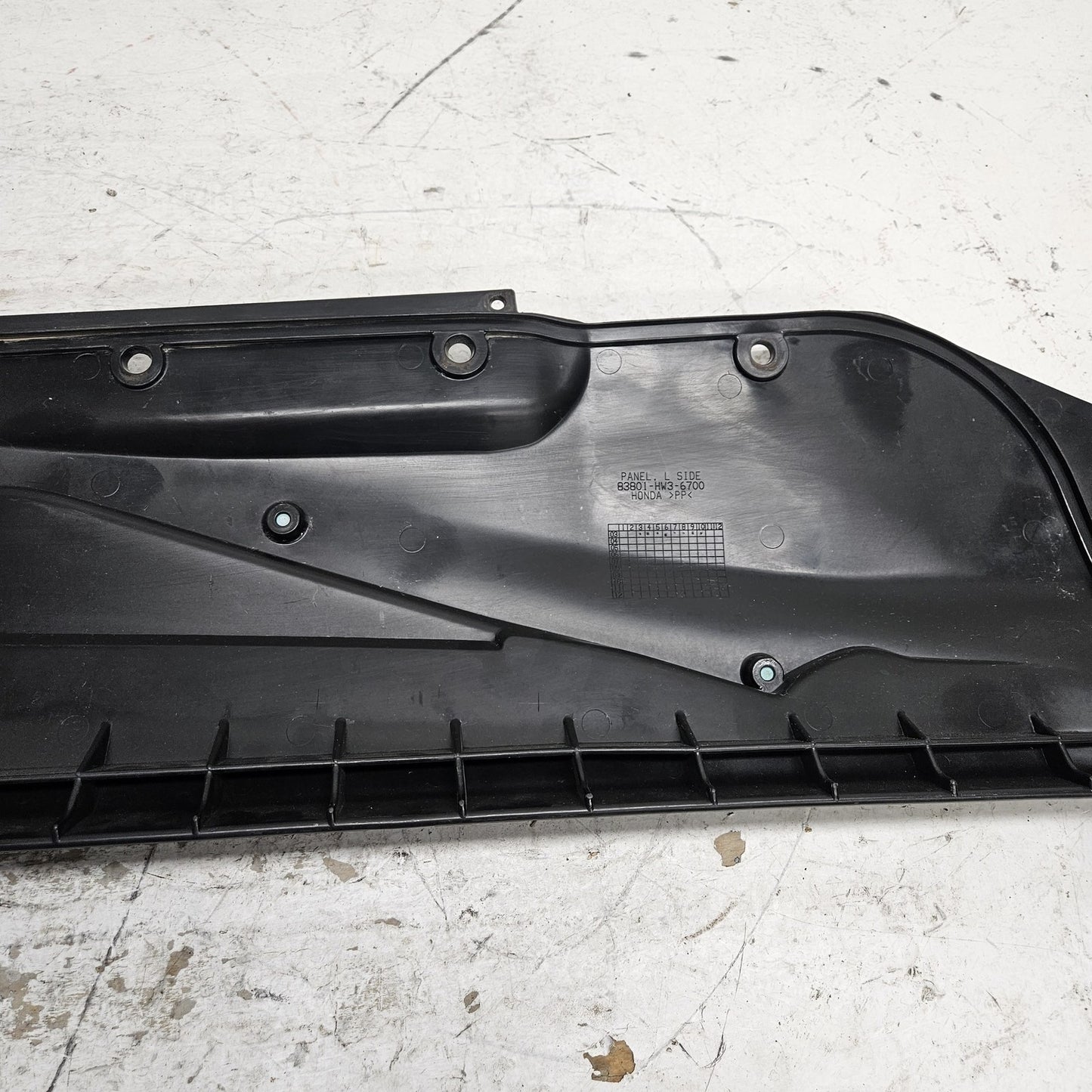 Honda  Aquatraxx 2003-2007 R-12 / R-12X Left Side Access Panel # 83800-HW3-670ZB