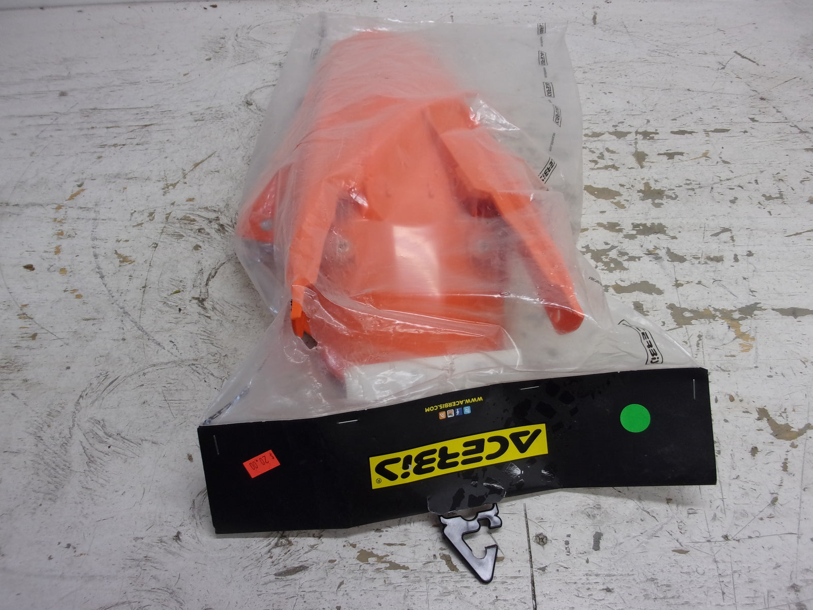 Acerbis Orange Rear Fender for KTM 2016-17 250 350 450 SXF XCF Part# 2421105226