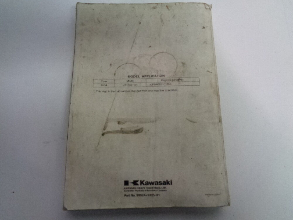 Kawasaki Jet Ski 2004 STX 14 OEM Kawasaki Service Manual # 99924-1325-01
