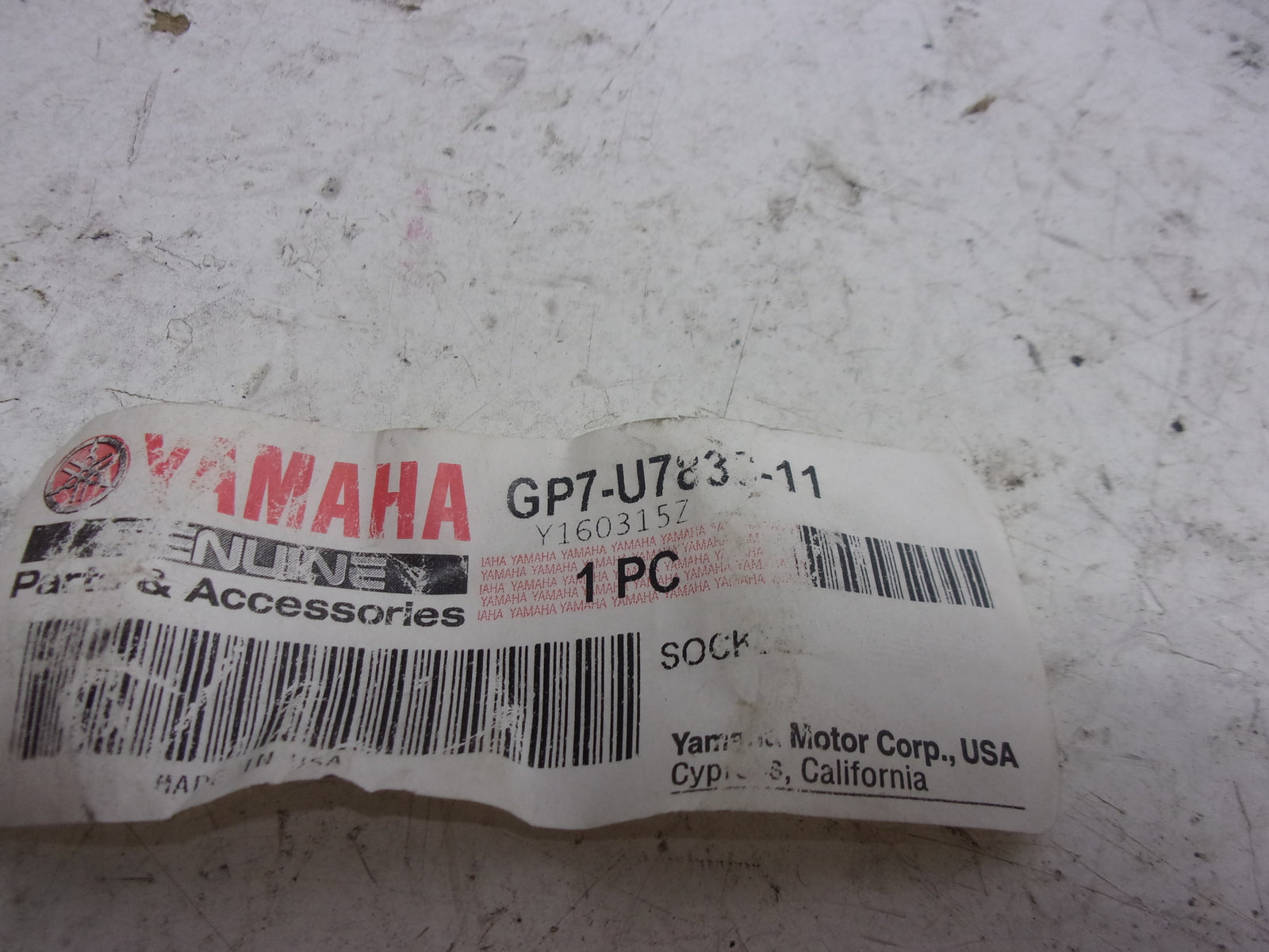 Yamaha WaveRunner 2008-2024 EX VX FX GP SJ OEM NEW Fuel Socket # GP7-U7833-11-00