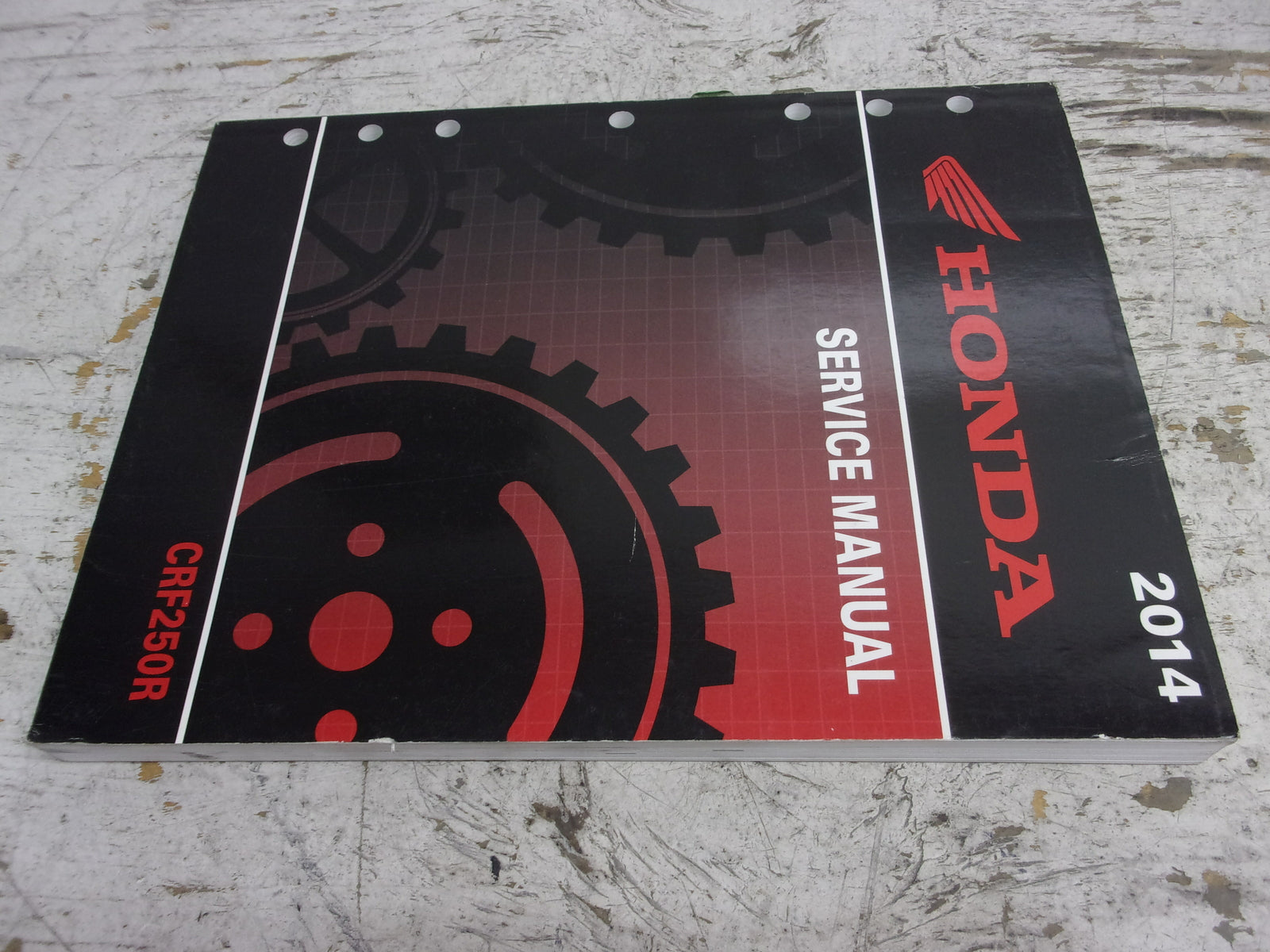Honda Dirt Bike MX 2004 CRF250R OEM Service Manual Part# 61KRN60