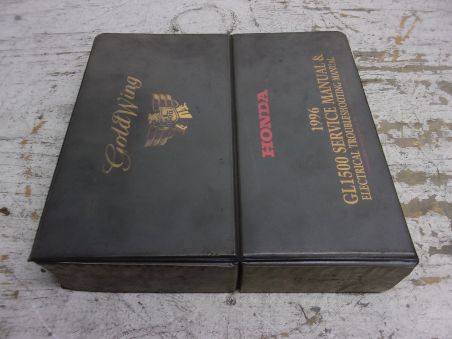 Honda 1996 GL1500 Service Manual & Electrical Troubleshooting Manual 61MAM01-AH