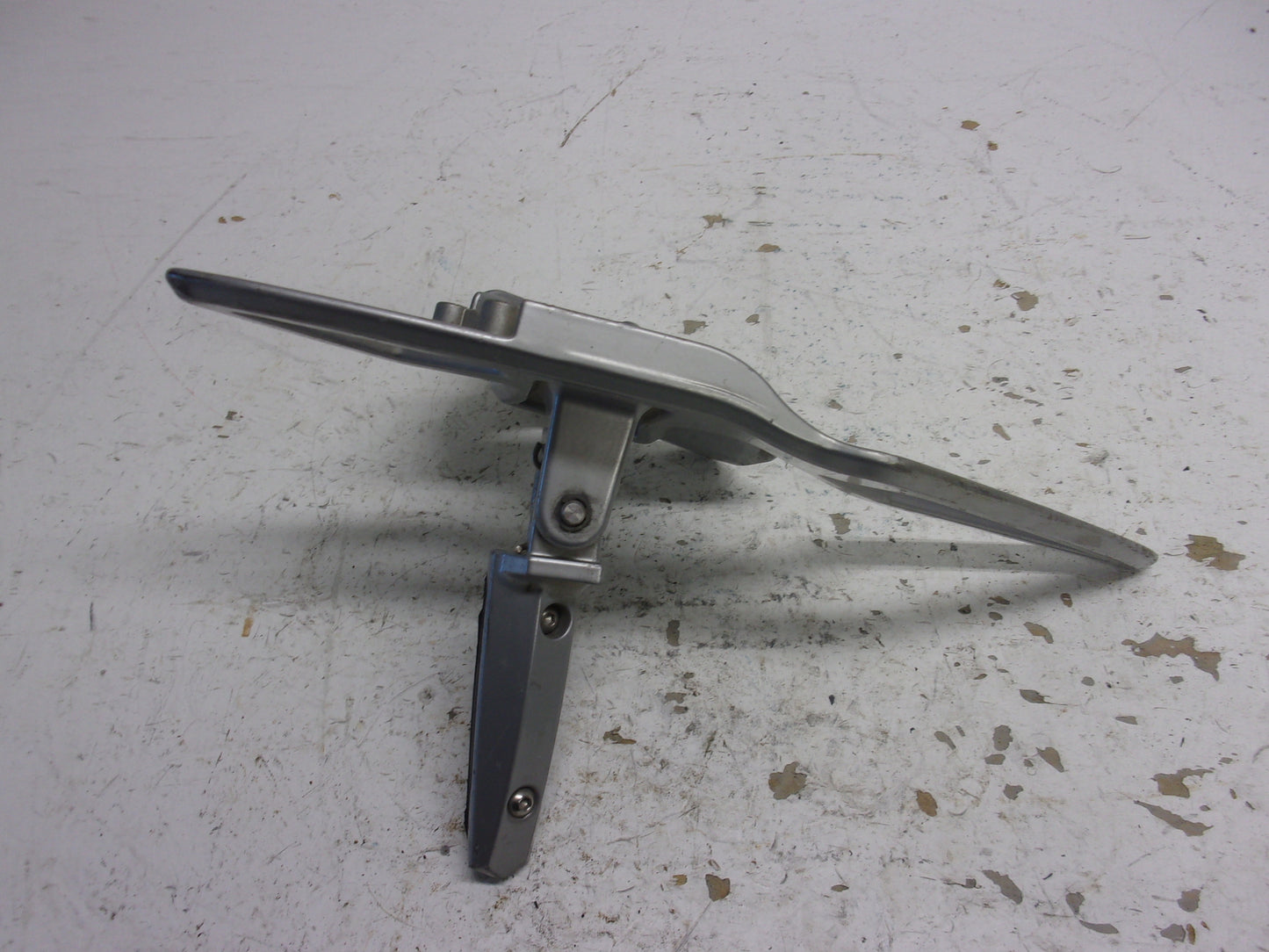 Can-Am Roadster 2008 GS OEM Driver Side Footpeg + Support Part# 705001700