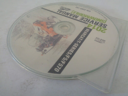 Arctic Cat Snowmobile 2014 Bearcat / T / F5 Service Manual CD Disc Part 2260-193