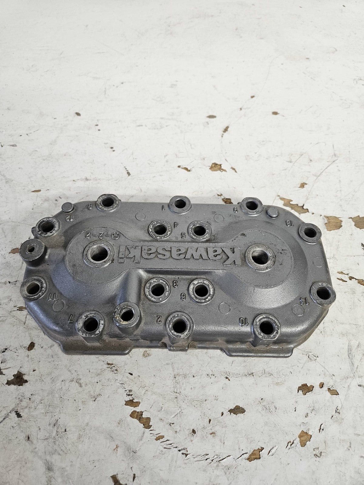 Kawasaki Jet Ski 1991-1995 650 Jet Mate X2 TS SC Silver Cylinder Head 11001-3716