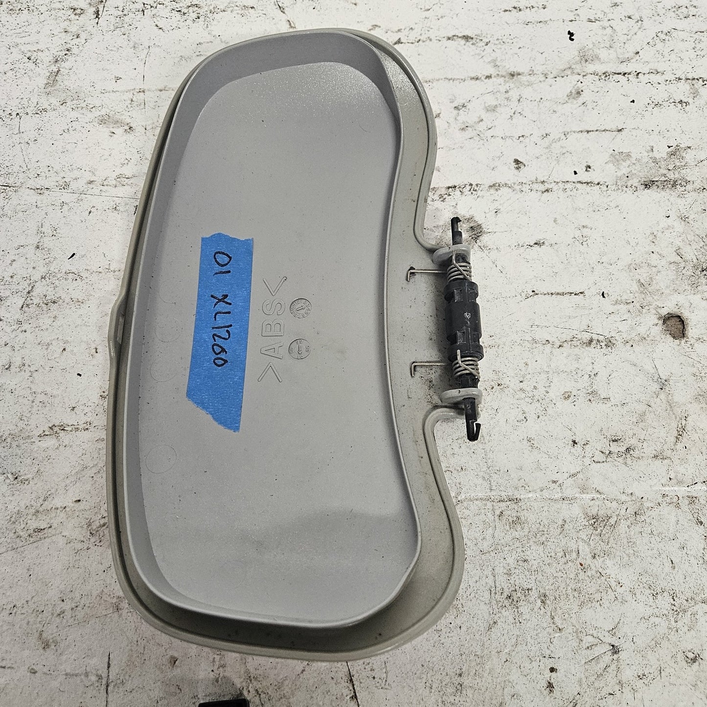 Yamaha Waverunner 2001 XL 1200 Grey Metallic Glove Box Lid # F0V-U517H-00-P0