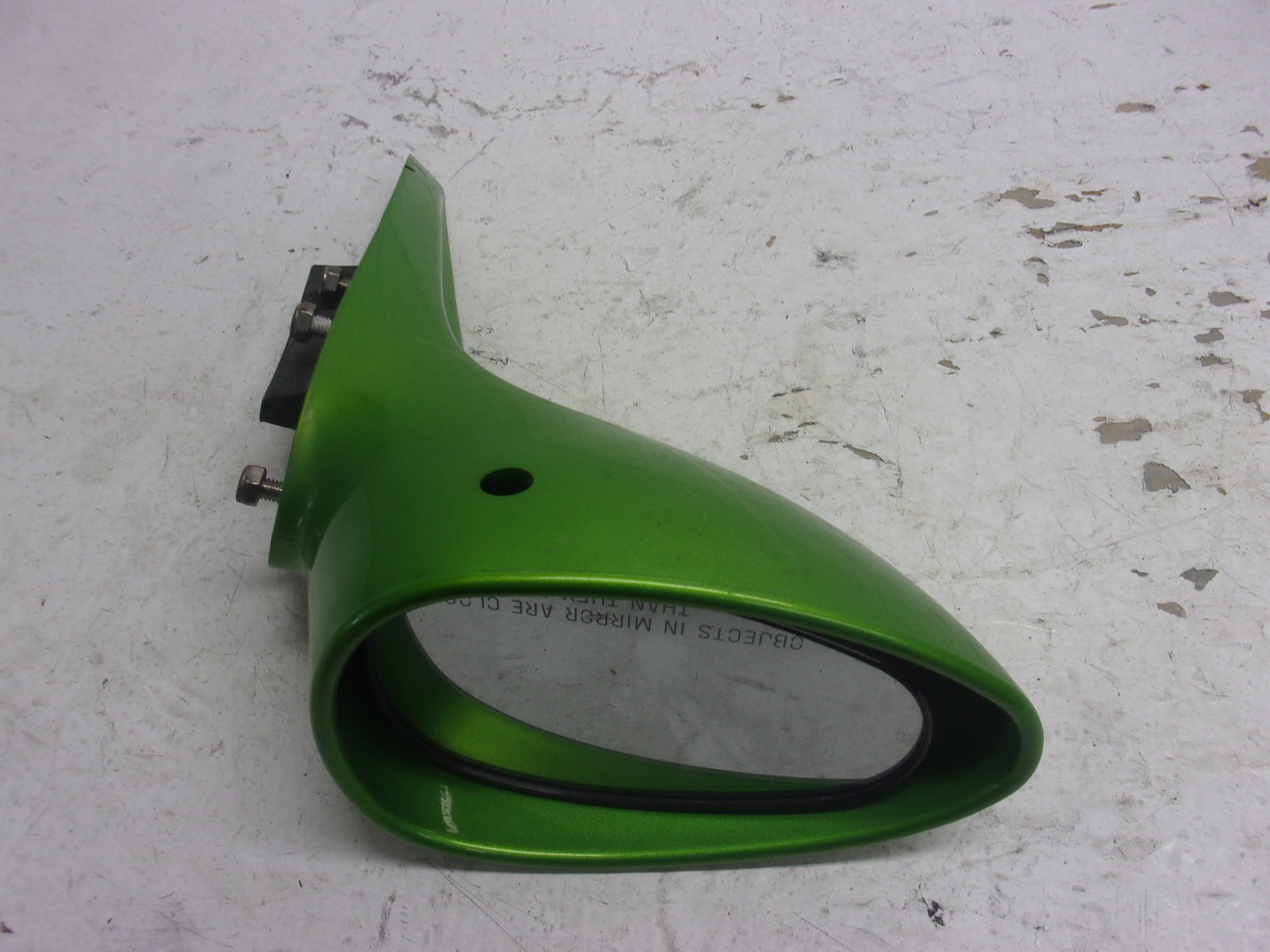 Yamaha WaveRunner 2017-2023 EX Jet Blaster OEM Green LH Mirror F3Y-U596B-10-00