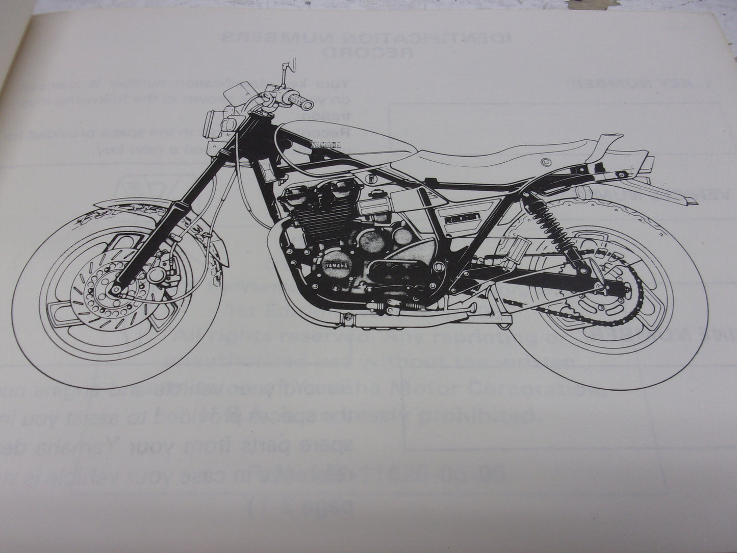 Yamaha Owners Manual 1986 YX600S YX600SC LIT-11626-05-06