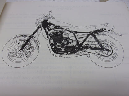 Yamaha Owners Manual 1986 YX600S YX600SC LIT-11626-05-06