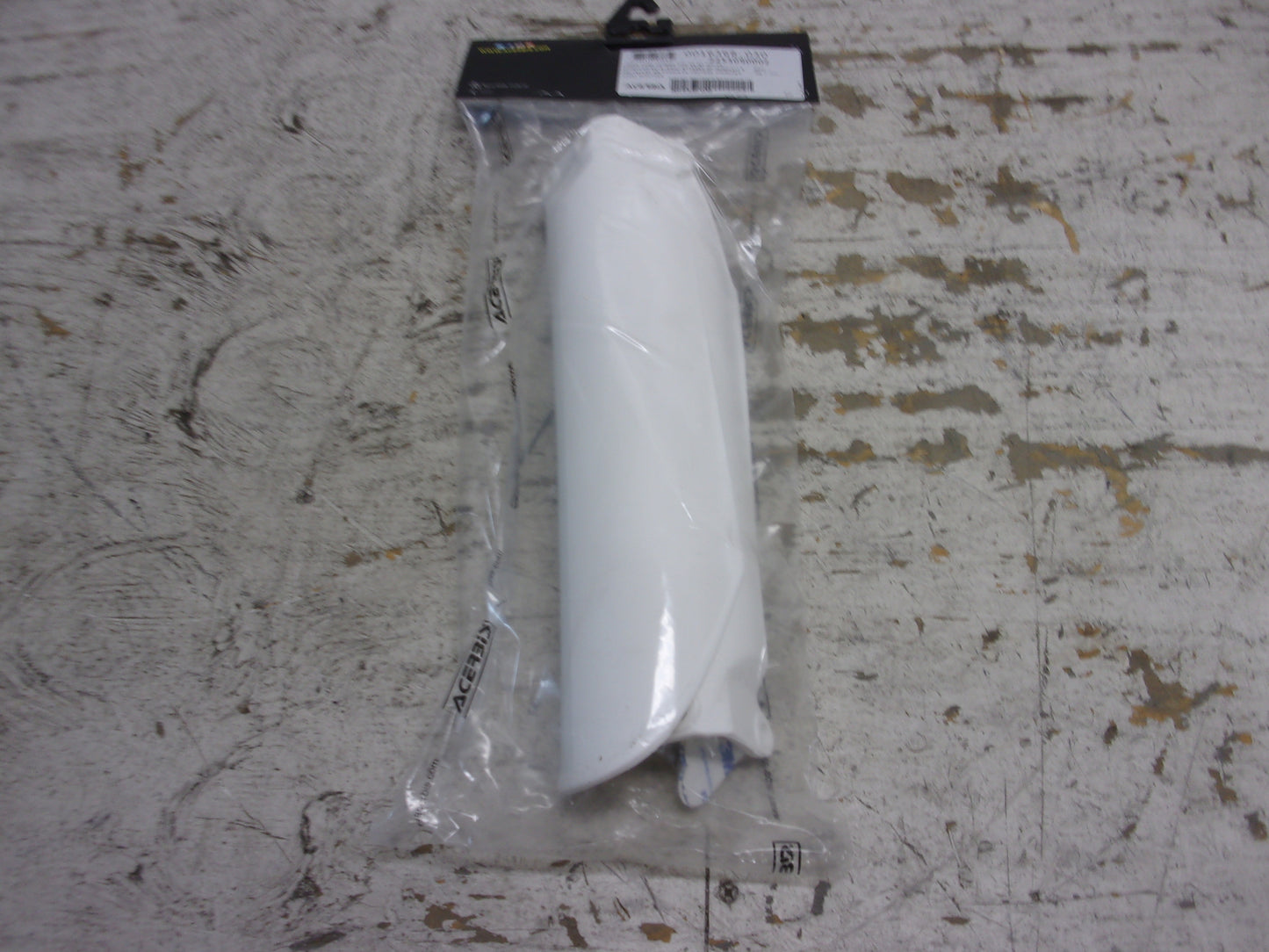 KTM Dirt Bike 2004-2012 SX 85 NEW Acerbis White Lower Fork Covers # 0016368.030
