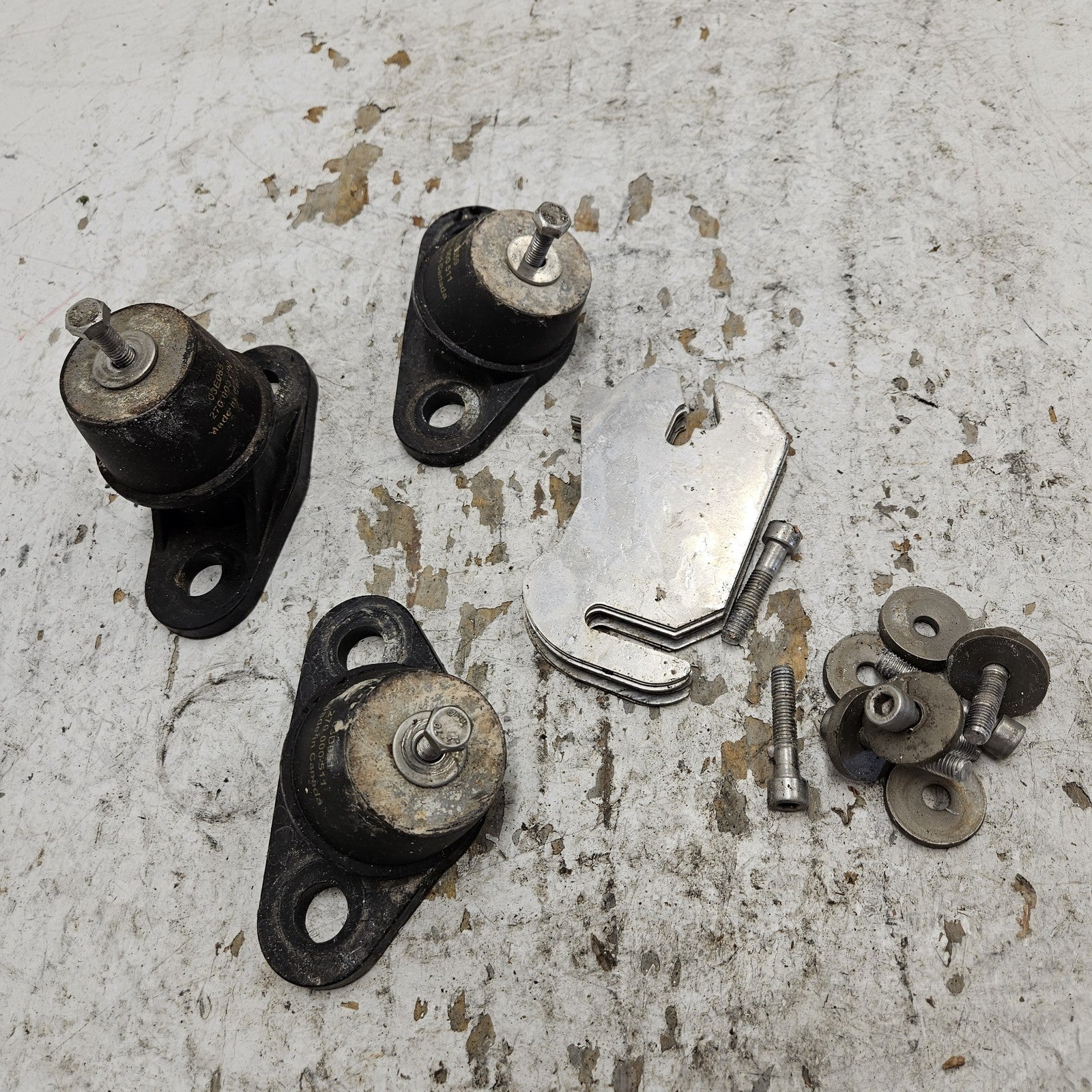 Sea Doo Bombardier 2002-2003 GTX Complete Engine Mount Set + Shims # 270000510