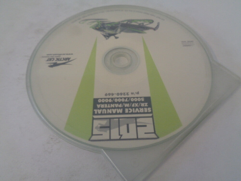 Arctic Cat Snowmobile 2015 ZR/XF/M/Pantera Service Manual CD Disc # 2260-469